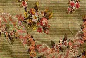 Photo d'une pièce de brocard lyonnais.