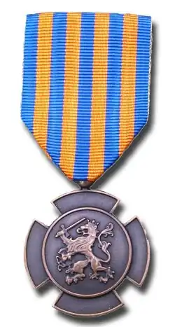 Lion de bronze