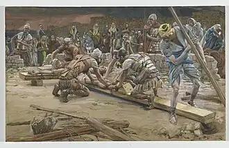 le clou des pieds, par James Tissot