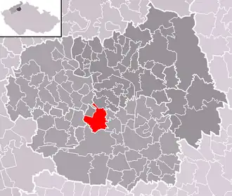 Localisation de Brozany nad Ohří