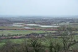 photographie représentant les marais sur la commune de Brucourt