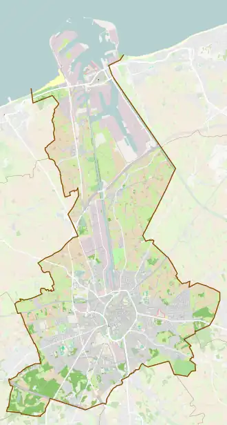 (Voir situation sur carte : Bruges)