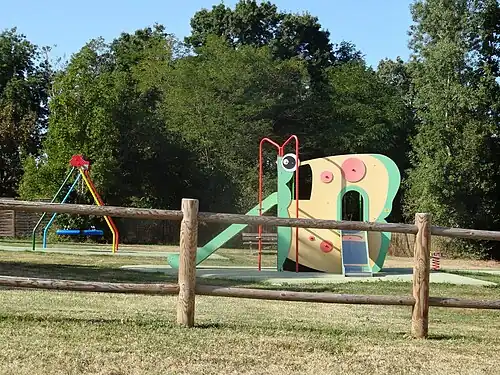 Aire de jeux.