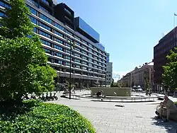 Brunkebergstorg vers le sud, 2020