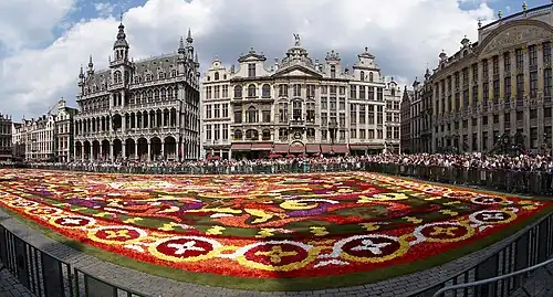 La Grand Place de Bruxelles.