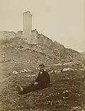 La tour photographiée par Jean-Auguste Brutails vers 1900.