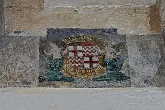 Litre funéraire : détail.