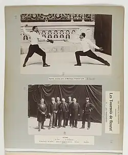 Fleurettistes et le jury