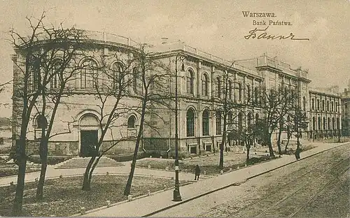 Vue de la rue Dluga, avant 1914