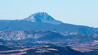 Vue prise de Força Réal, village de Lesquerde.