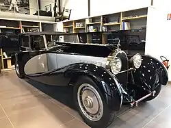 Bugatti Royale à l'usine de Molsheim.