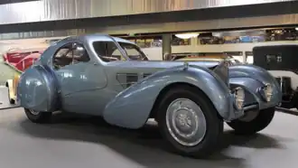 57SC Atlantic, musée de l'Automobile Mullin.