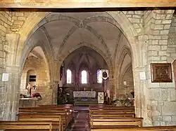 La nef et le chœur.