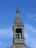 Chapelle Sainte-Anne : le clocher.