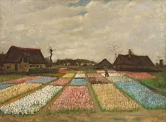 Champs de tulipes, 1883, National Gallery of Art