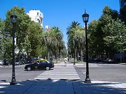 Boulevard Oroño, à Rosario.