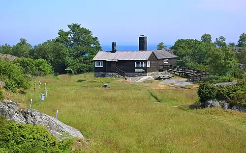 Le pavillon de chasse de&nbsp;Bruno Liljefors.