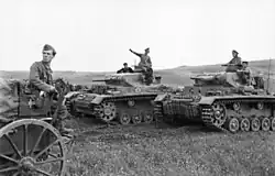 Chars de commandement Panzerbefehlswagen III (yougoslavie,1941)