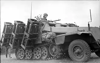 Wurfrahmen 40 allemand (à partir de 1942).