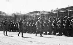 Revue de la 1re&nbsp;division SS par Himmler, le 7 septembre 1940