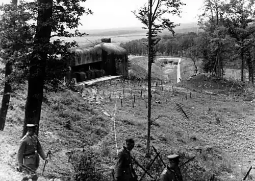Le bloc 24 en 1940.