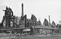 L'unité sidérurgique en novembre 1952.