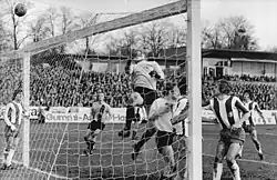 un match de football