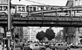 Schönhauser Allee / angle Dimitroffstrasse, 1980.