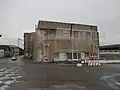 Côté nord du bâtiment en février 2018.