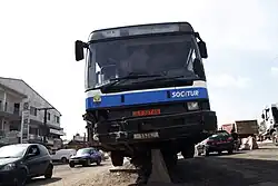 Accident routier à 4 étages, Bonabéri