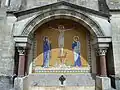 Mosaïque de l'église Saint-André à Bussy-la-Côte.
