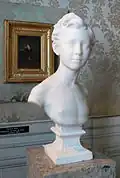 Buste du prince impérial par Jean-Baptiste Carpeaux vers 1865.