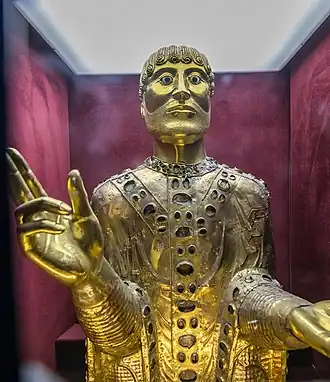 Buste de saint Baudime.