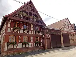 Ferme (XVIIIe&nbsp;siècle-XXe&nbsp;siècle),6 rue Principale.