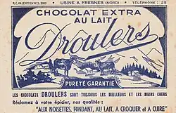logo de Chocolat Droulers