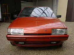 Face avant de la BX série 2.