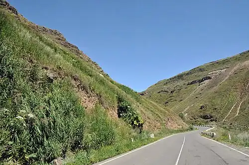 Portail du château de Paravani.