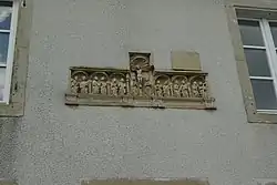 Détail des douze apôtres.