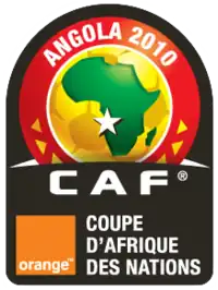 Logo type officiel de la Coupe d'Afrique des nations 2010