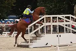 Équipe de démonstration de sécurité publique.