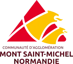 Blason de Communauté d'agglomération Mont-Saint-Michel Normandie