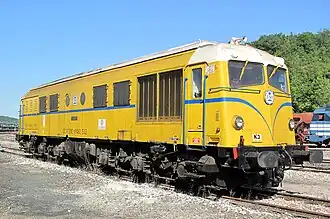Locomotive CC 65500 à Moteur Sulzer.