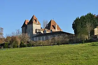 Vue depuis la route.