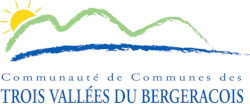 Blason de Communauté de communes des Trois Vallées du Bergeracois
