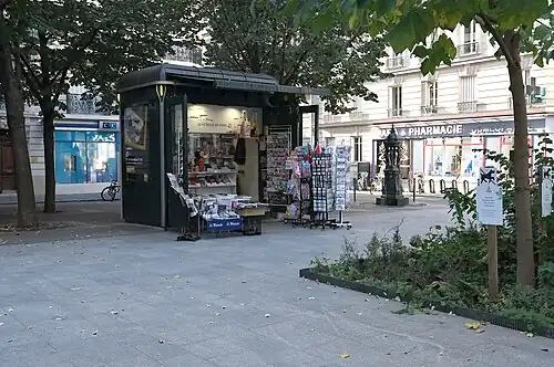 Kiosque et fontaine Wallace.