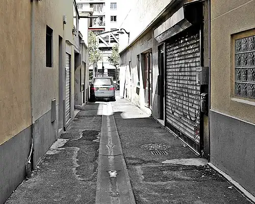 Vers le boulevard de Grenelle.