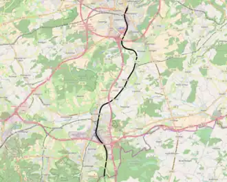 Voir la carte de la ligne.