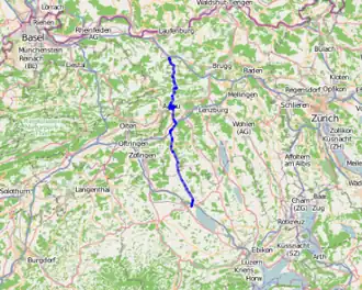 Image illustrative de l’article Route principale 24 (Suisse)