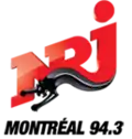 Logo de NRJ Montréal 94,3 avant 2014.