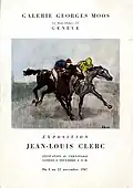 Catalogue d'exposition : Exposition Jean-Louis Clerc, Galerie Georges Moos, Genève, du 8 au 22 novembre 1947. Archives de la Galerie Moos, Bibliothèque d'art et d'archéologie, Genève.